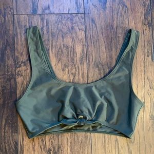 Lolli X Free People Green Limited Edition Swim Top